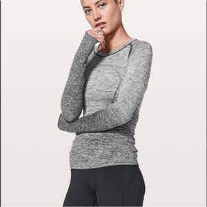 Lululemon Swiftly Tech Long Sleeve Ombré Top